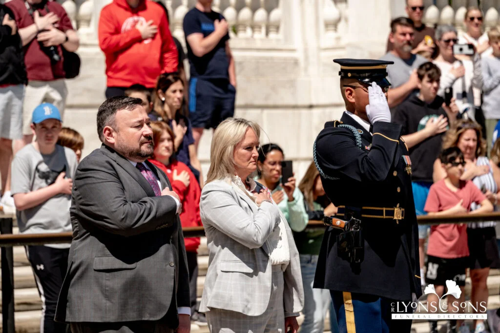 National veterans cemetery burial coordinated from Danvers MA
